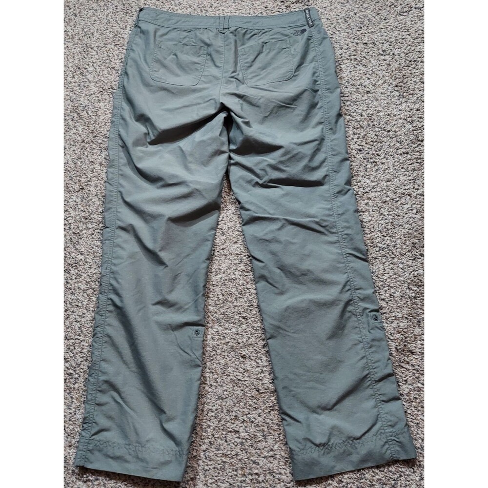 The North Face Horizon 2.0 Pants Women 8 Heather Gray Roll Tab Hem Hiking - Picture 4 of 7